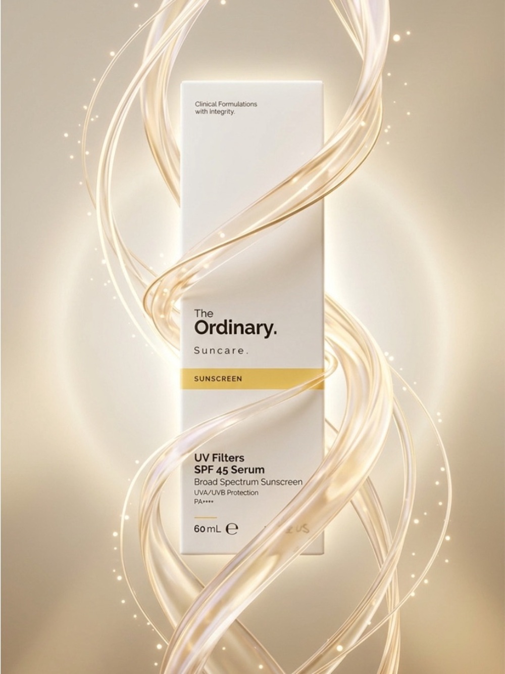 The Ordinary Suncare SPF 45 Serum - White/Gold